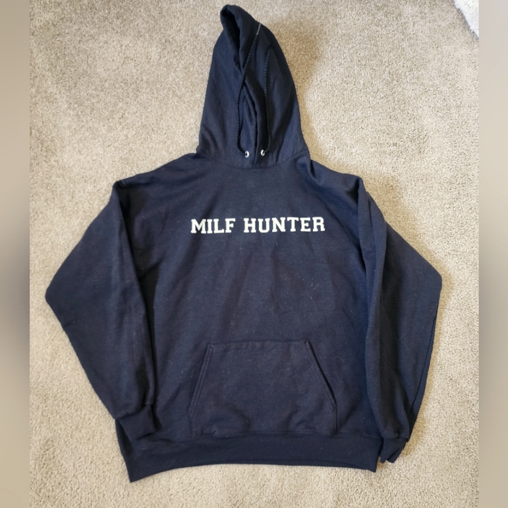 Men's MILF HUNTER Hoodie Large